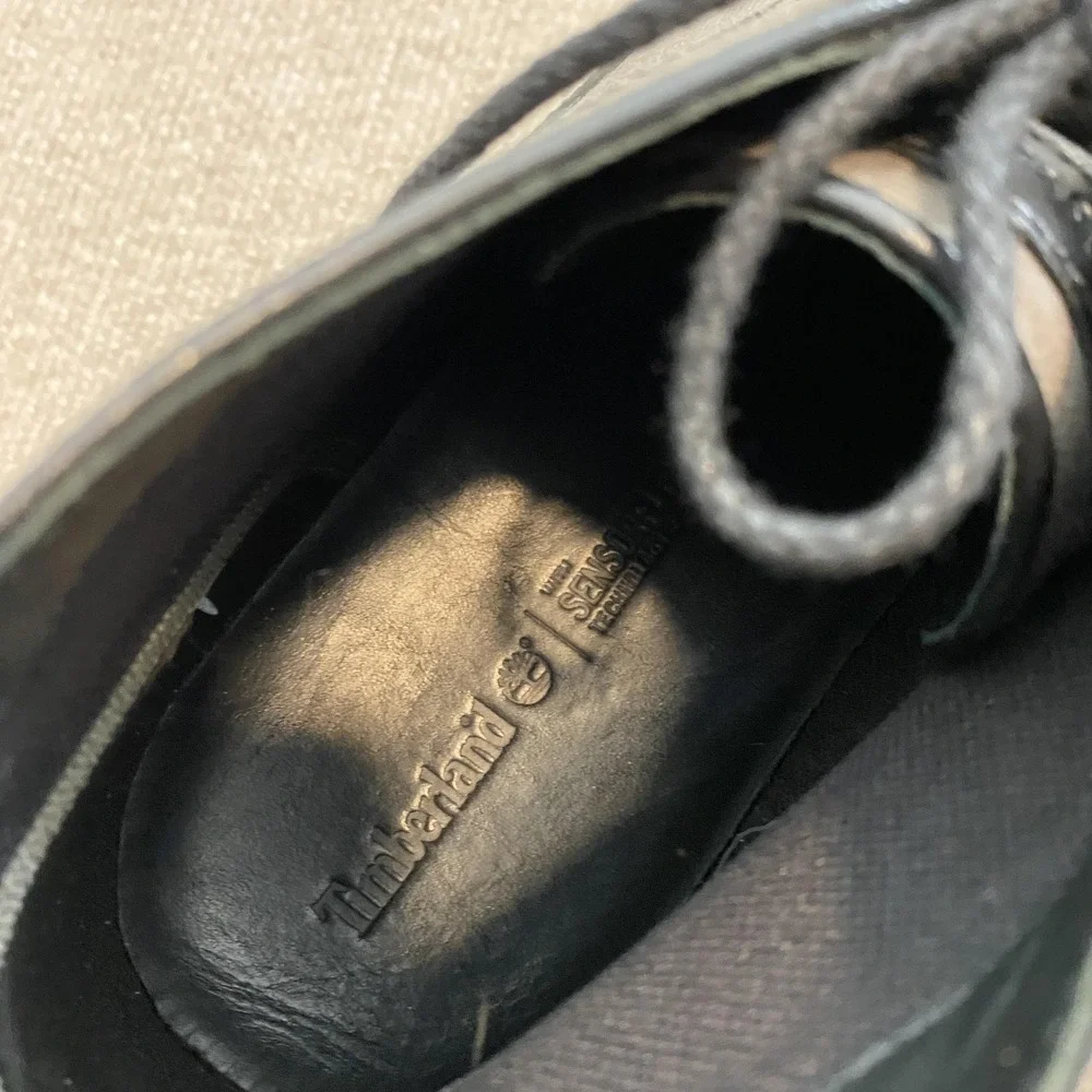 Timberland Boots Mens Size 12 Black Leather Chukka Ankle SensorFlex Casual A17EH Timberland Boots Mens Size 12 Black Leather Chukka Ankle  main image 2